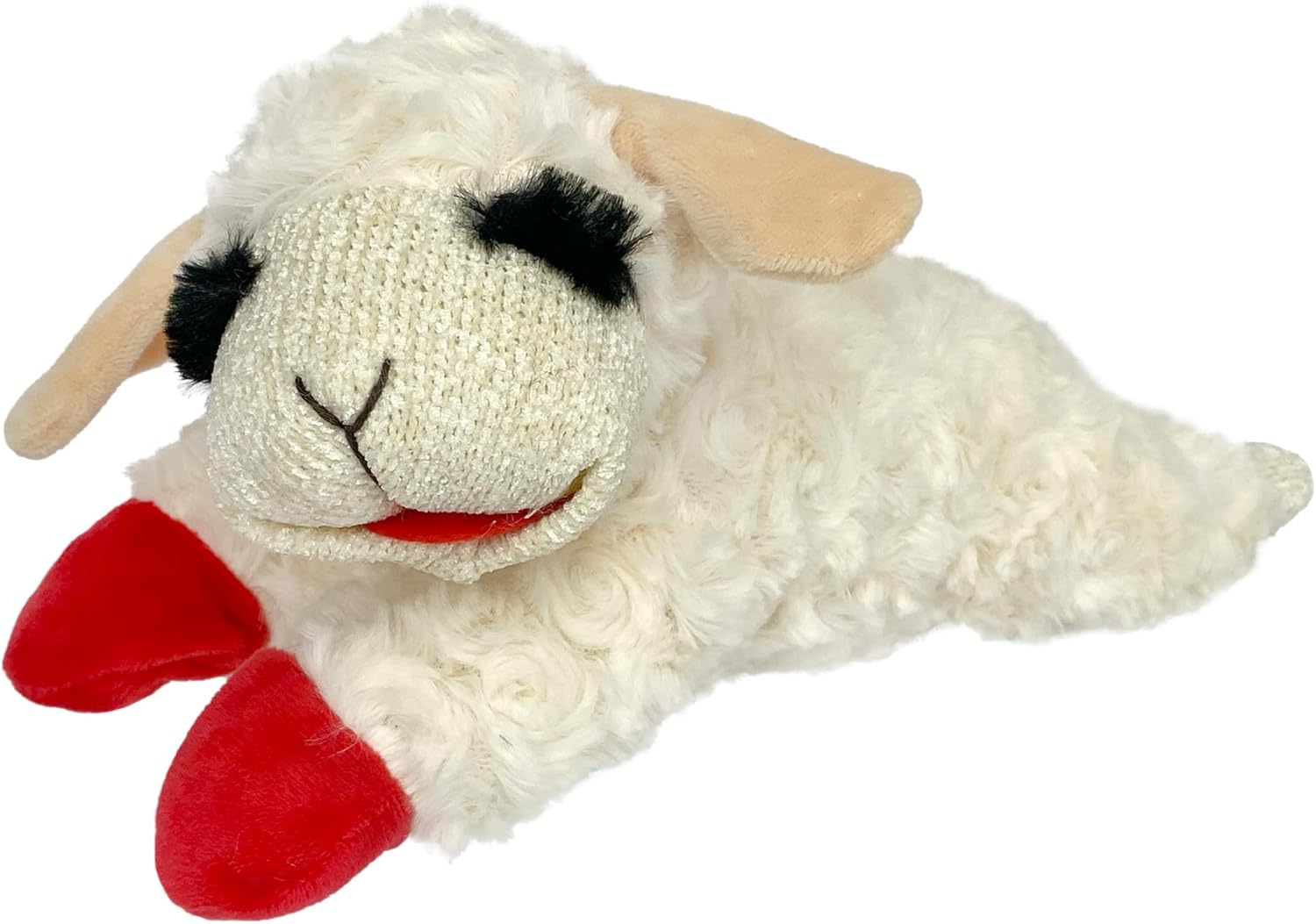 Lamb Chop Dog Plush Toy – Soft, Squeaky Dog Toy for Playtime & Cuddles