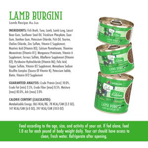 Weruva Cats in the Kitchen Lamb Burger-ini 6 oz