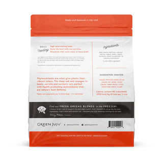 Green Juju Freeze-Dried Beef Red Bites – Grass-Fed Beef & Organic Veggies