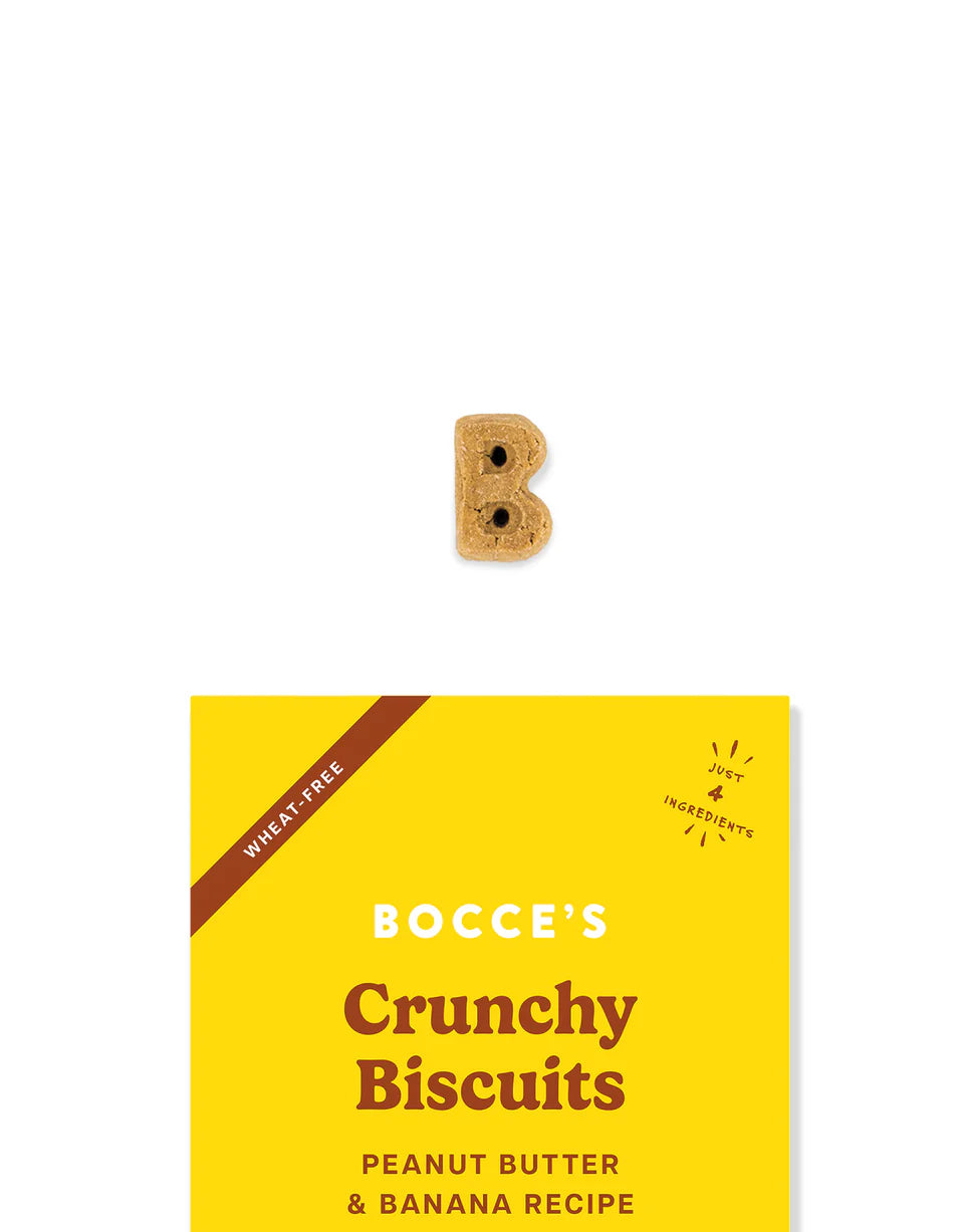 Bocce's Peanut Butter & Banana Biscuits 14 oz