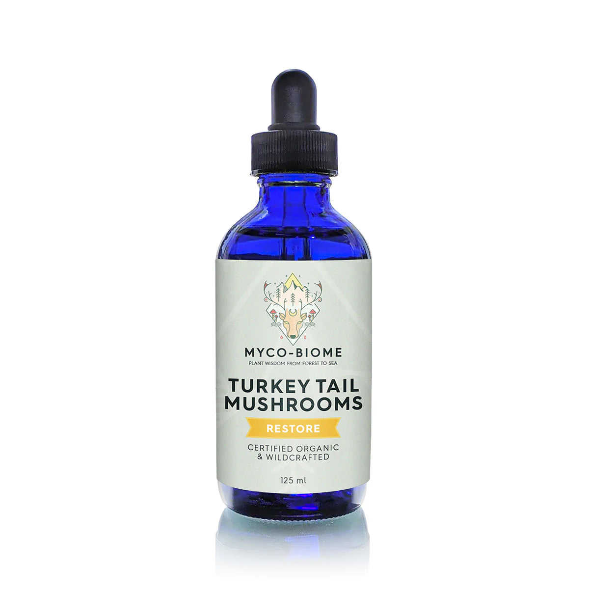 Adored Beast - Turkey Tail Mushrooms - Wildcrafted Myco-Biome