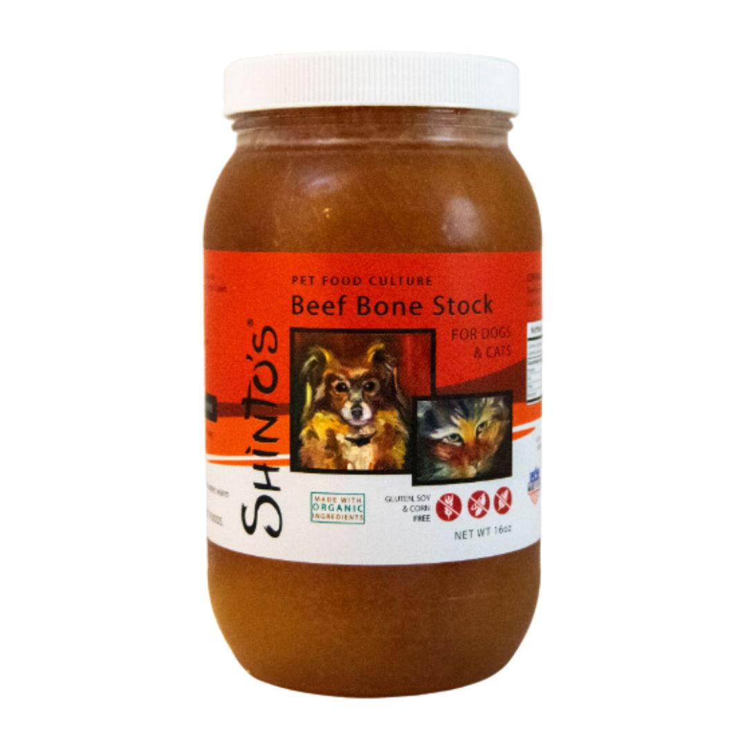 Beef Bone Marrow Stock - Nutrient-Rich Broth for Dogs & Cats
