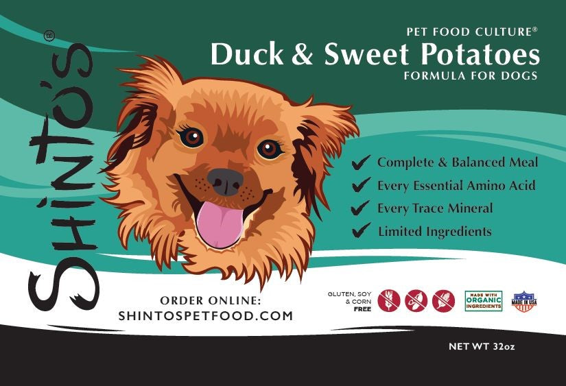 Duck & Sweet Potatoes Formula - For Dogs
