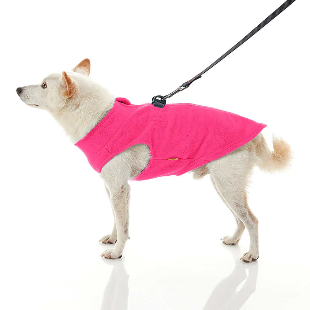 Gooby Zip Up Fleece - Pink