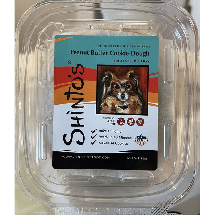 peanut butter cookie dough for dogs treats