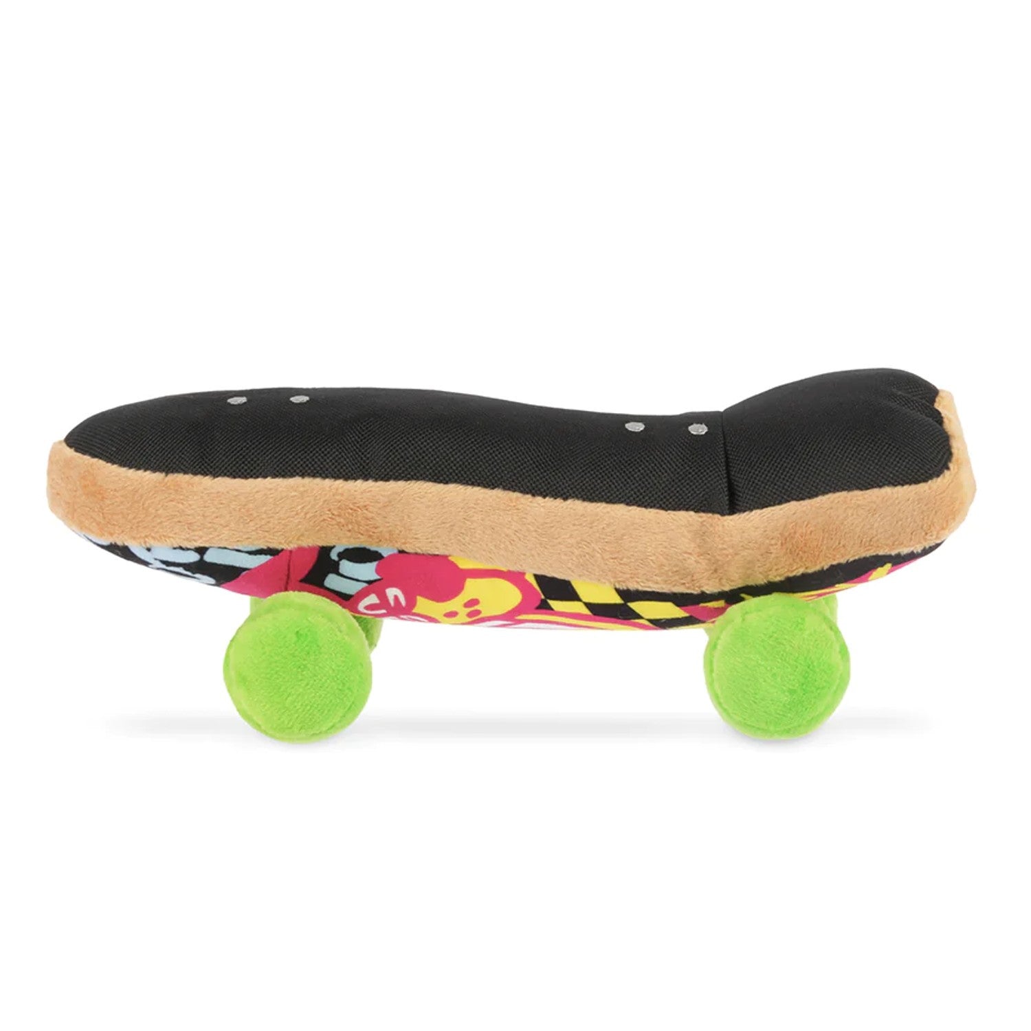 P.L.A.Y. 90’s Skateboard Dog Toy – Retro Plush Toy with Squeaker for Stylish Pups