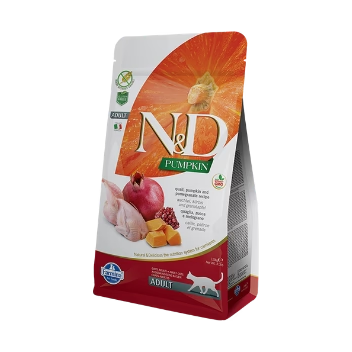 Farmina N&D Quail, Pumpkin & Pomegranate – Grain-Free Cat Food (3.3 lbs)