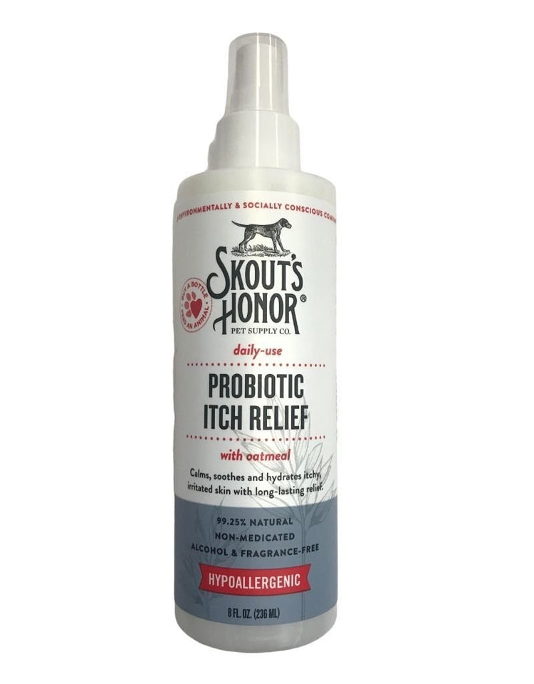 Skout’s Honor Probiotic Itch Relief Spray – Dogs & Cats