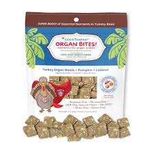 CocoTherapy Turkey Organ Bites - Turkey & Pumpkin 3 oz