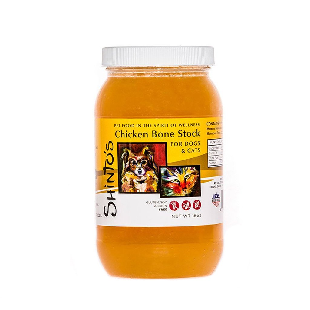 Chicken Bone Marrow Stock - Nutrient-Rich Broth for Dogs & Cats