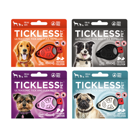 Tickless Pet Ultrasonic Tick & Flea Device – Dogs & Cats