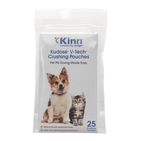 Kinn Kudose V-Tech Pill Crushing Pouches – 25 Count