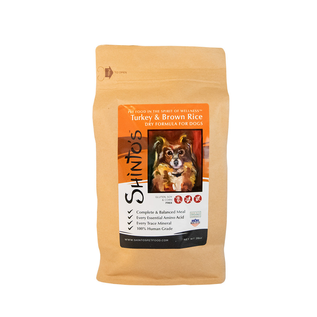 Shinto’s Turkey & Brown Rice Dry Dog Food – Premium, Gluten-Free Formula