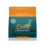 Green Juju Duck & Sardine Freeze-Dried Dog Food – 14 oz