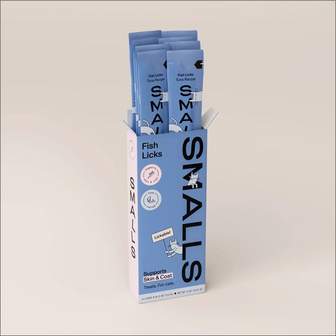 Smalls Fish Licks Tuna Cat Treats – 8 Count