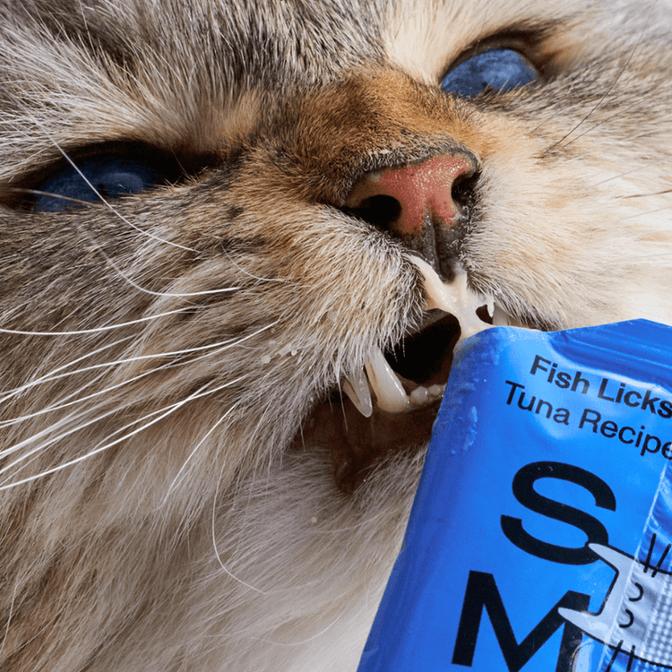 Smalls Fish Licks Tuna Cat Treats – 8 Count