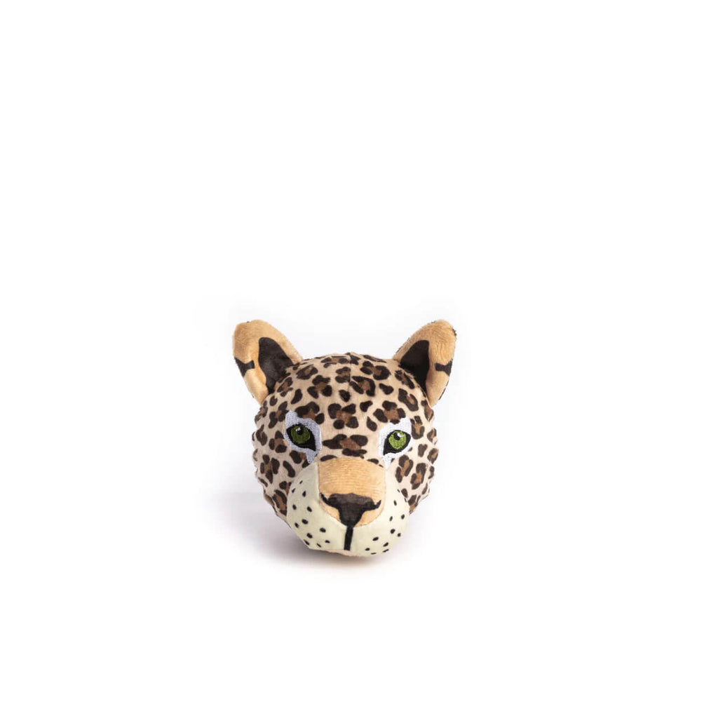 Fabdog Leopard Faball Squeaky Dog Toy