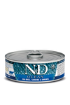 Farmina N&D Ocean Sea Bass, Sardine & Shrimp Wet Cat Food – 2.5 oz