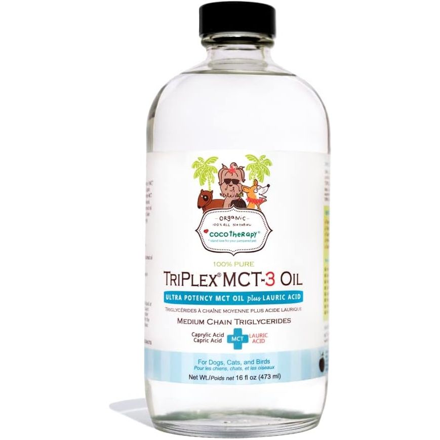 CocoTherapy TriPlex MCT-3 Oil - Ultra-Potent MCT Oil for Pets