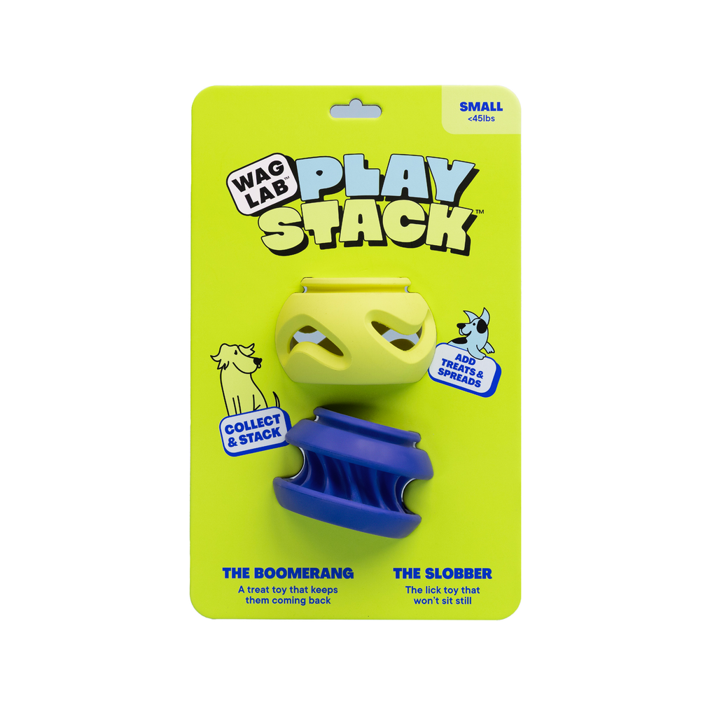 WAGLAB PlayStack Dog Toy – 2 Pack