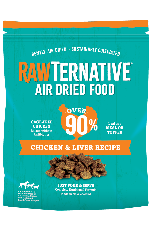 RawTernative Air Dried Food | Chicken & Liver Recipe