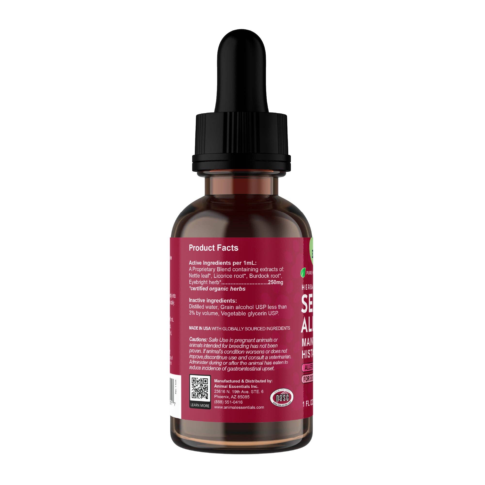 Seasonal Allergy Herbal Tonic | Maintains Normal Histamine Levels