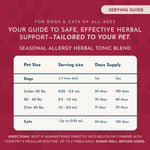 Seasonal Allergy Herbal Tonic | Maintains Normal Histamine Levels