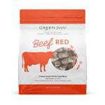 Green Juju Beef Red Bites – Freeze-Dried Dog & Cat Treats, 3 oz