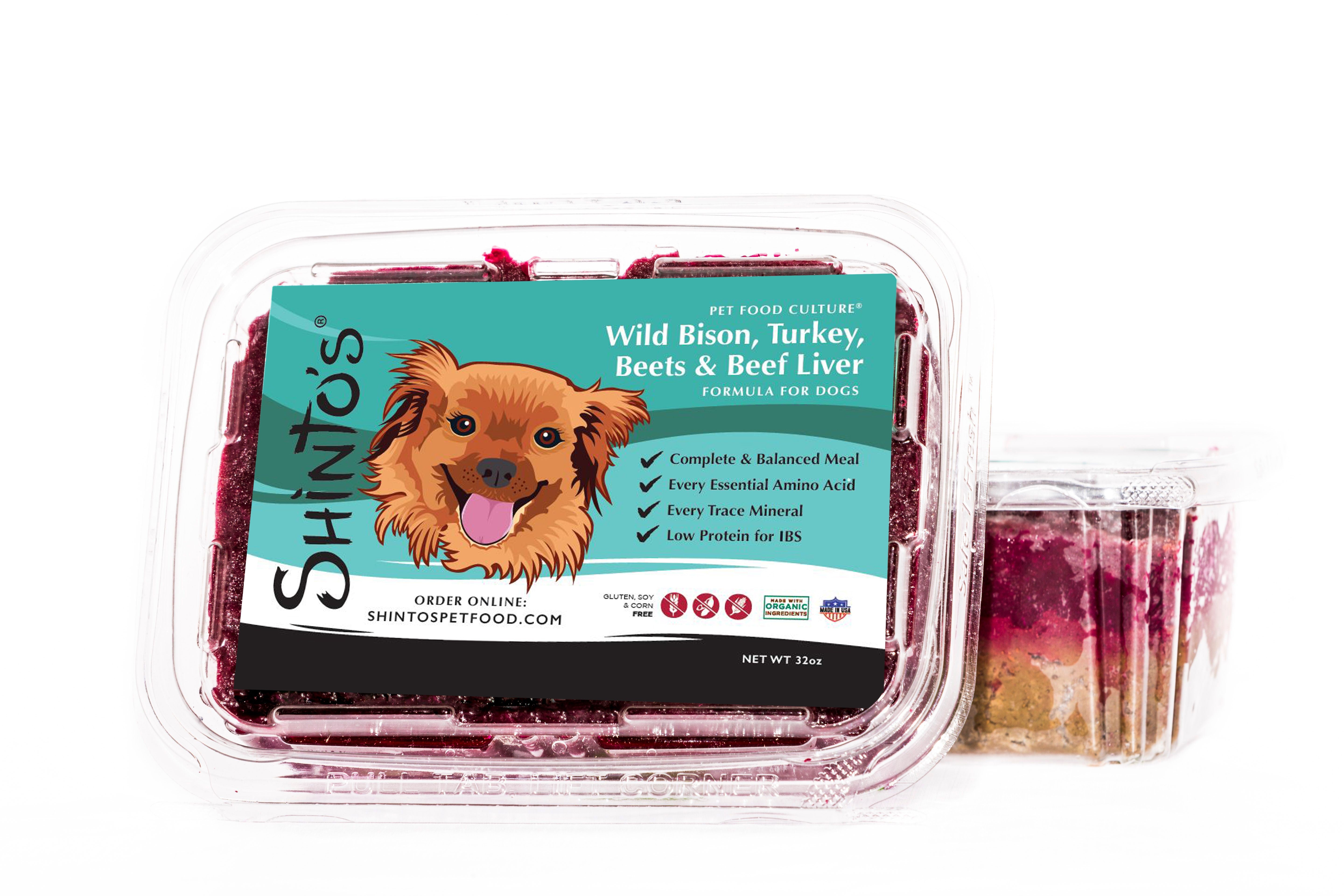 Shinto’s Wild Bison, Turkey, Beets & Beef Liver Formula – #4 Detoxing Formula