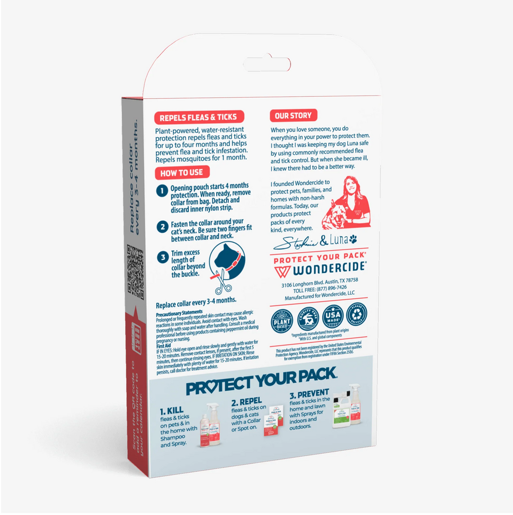 Wondercide Flea & Tick Collar – Cats