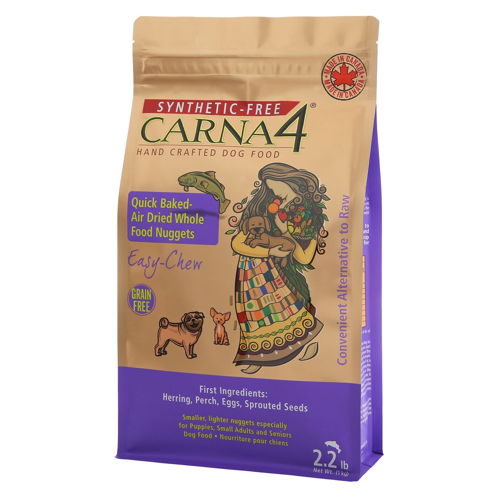 CARNA4-Easy-chew Fish Formula Dog Food
