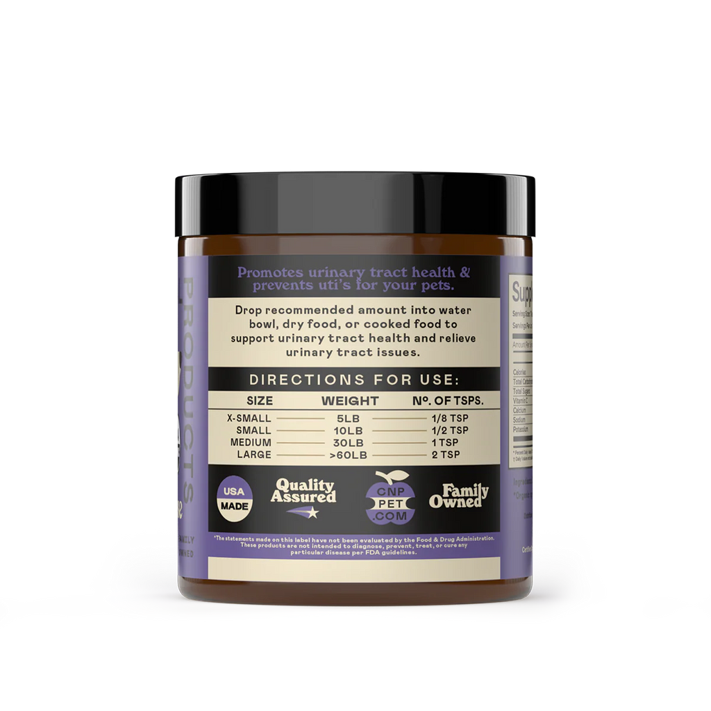 Organic D-Mannose Powder for Dogs & Cats  - Complete Natural Products