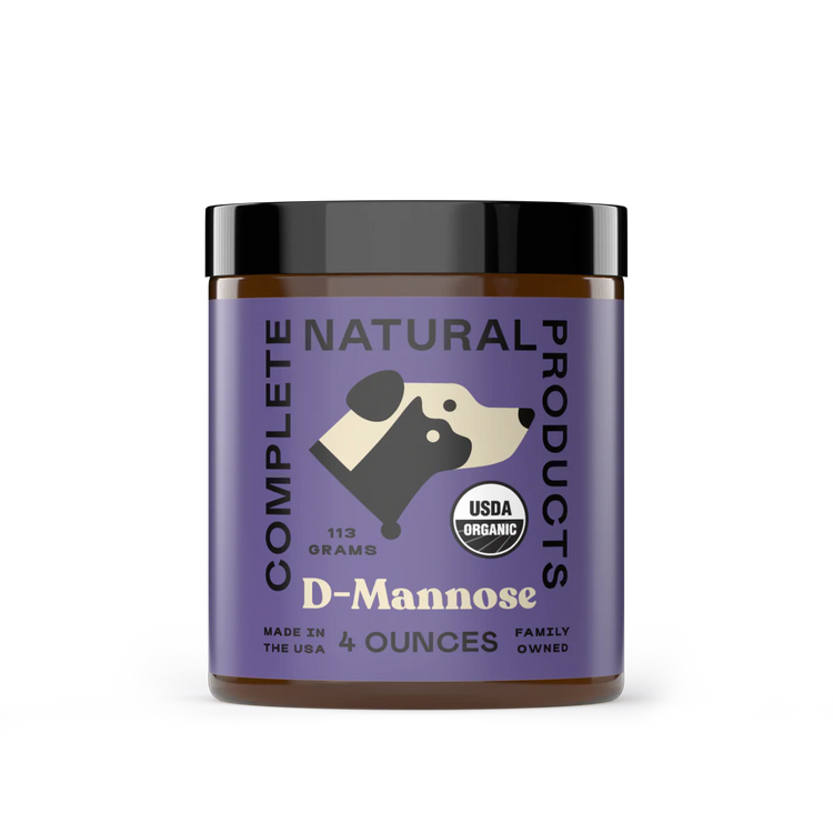 Organic D-Mannose Powder for Dogs & Cats - Complete Natural Products
