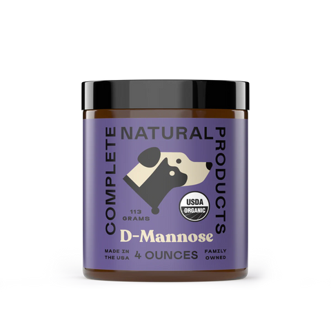 Organic D-Mannose Powder for Dogs & Cats  - Complete Natural Products