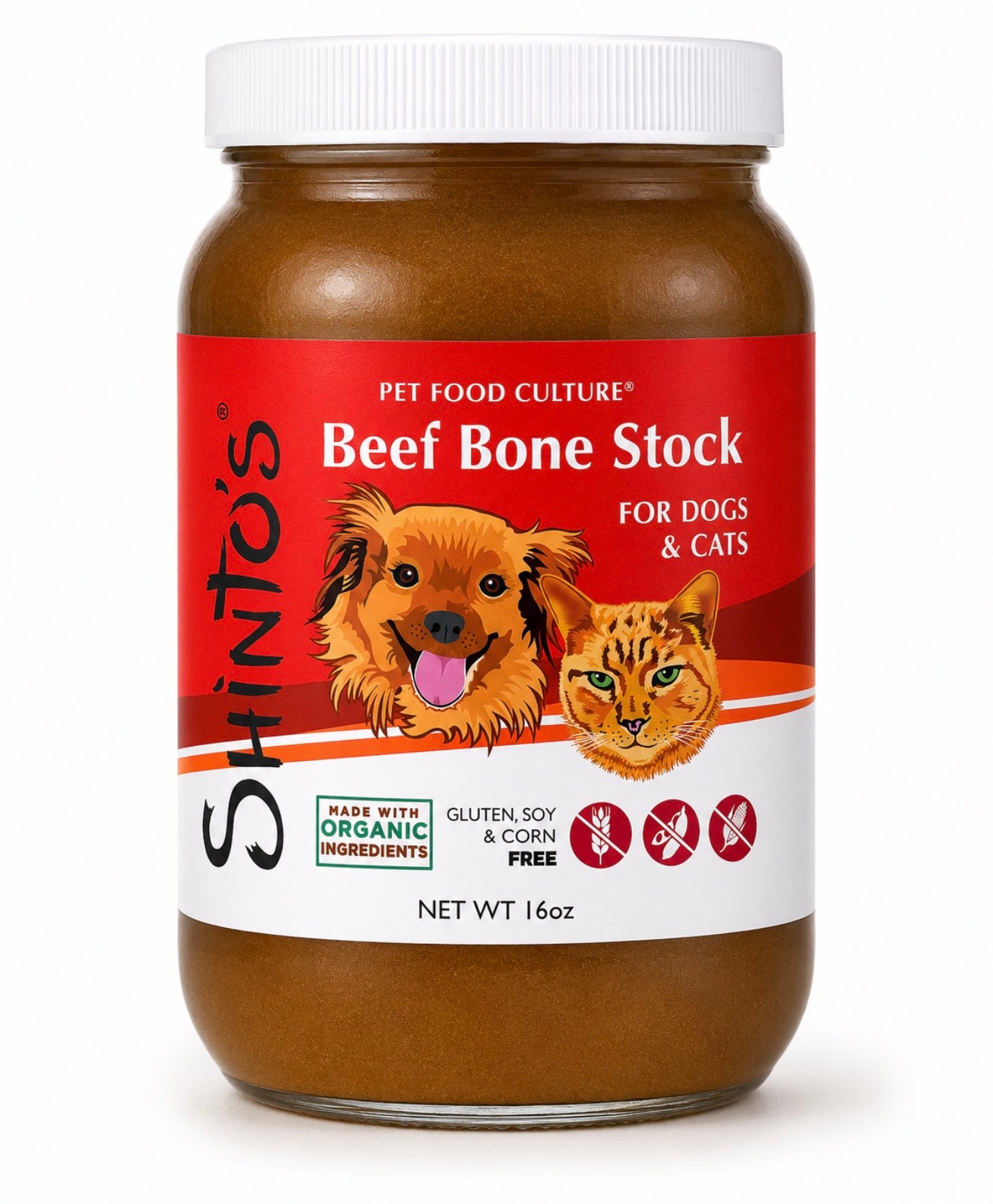 Beef Bone Marrow Stock - Nutrient-Rich Broth for Dogs & Cats