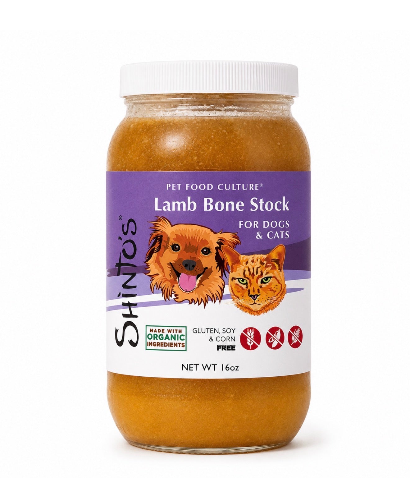 Bone Marrow Stock - Lamb - for Dogs & Cats