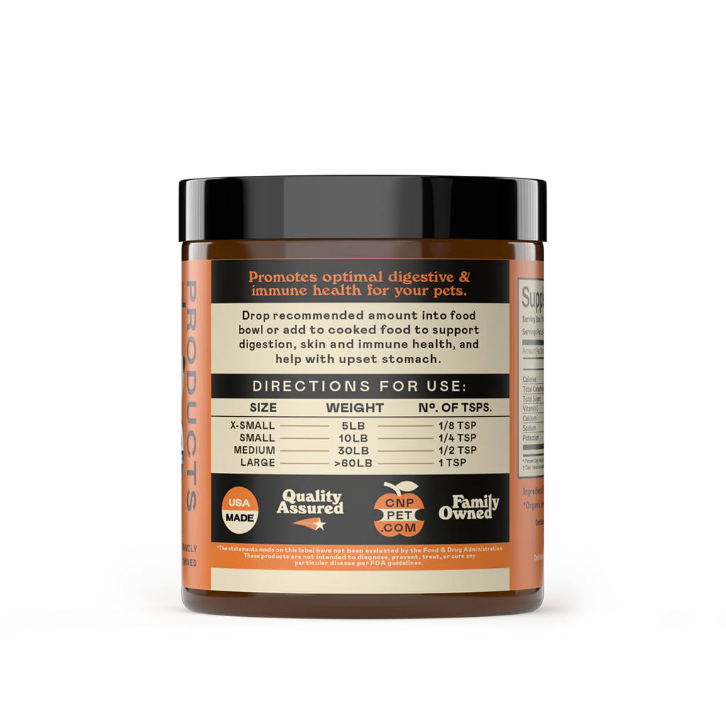 Organic Papaya Powder for Dogs & Cats 4oz - Complete Natural Products