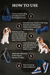 Denium Pet Sling | Noah & Paw