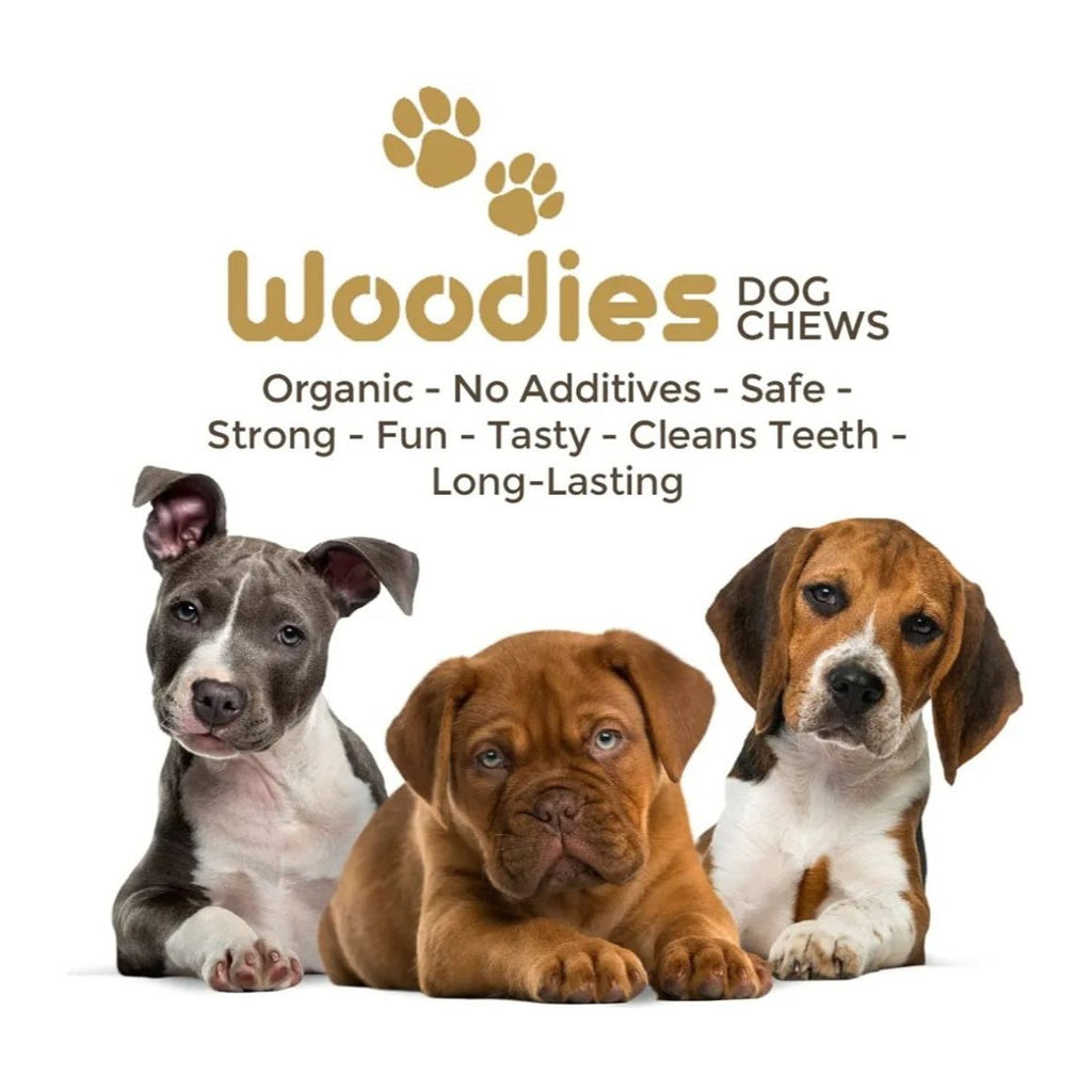 Woodies Coffee Wood Dog Chew – 100% Natural & Long-Lasting
