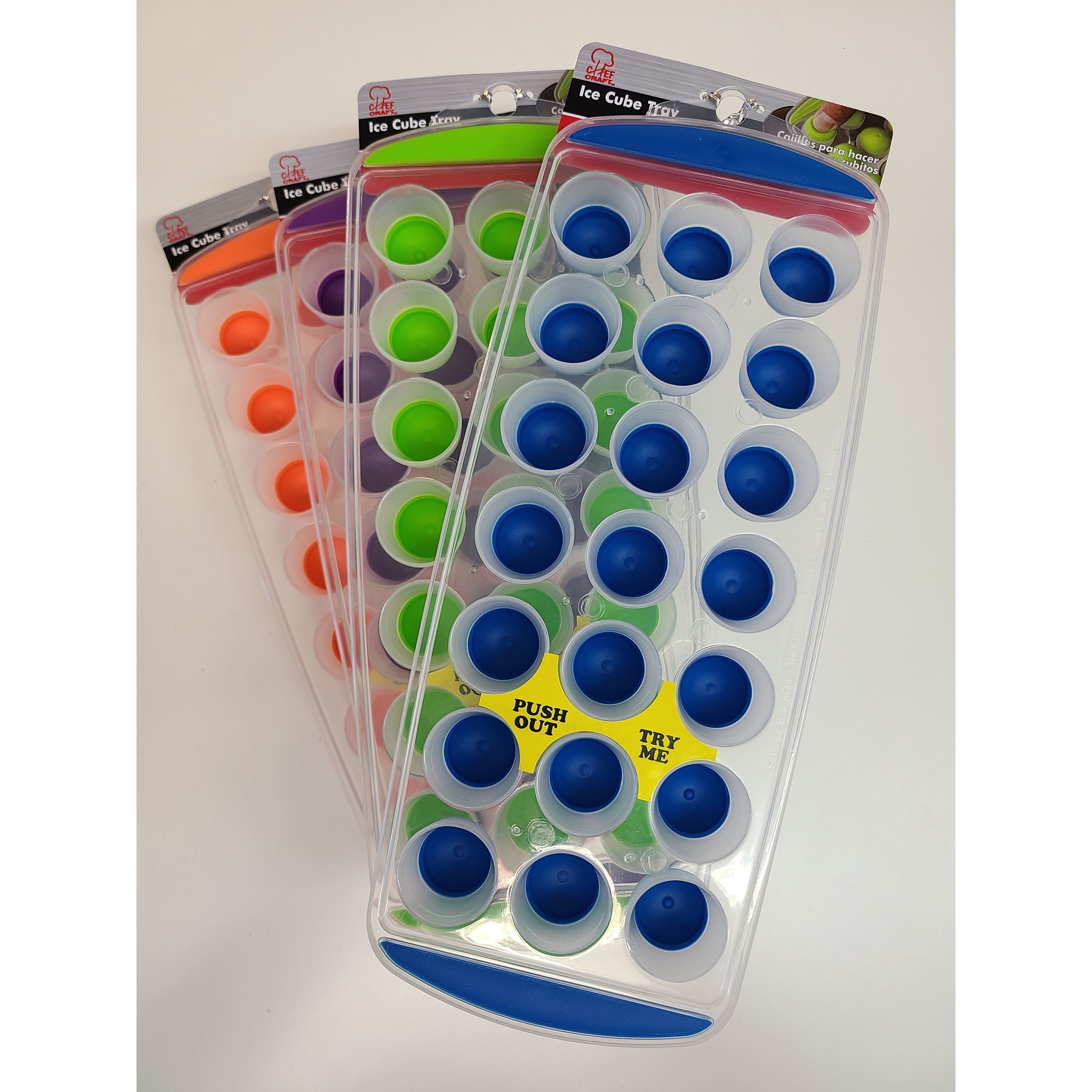 Ice Cube Trays -  Durable & Easy-Release Freezing Molds