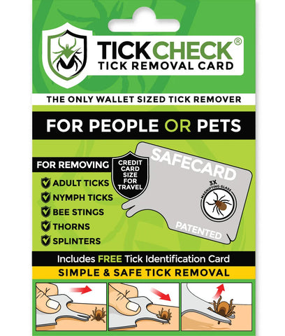 TickCheck Wallet-Sized Tick Remover Card