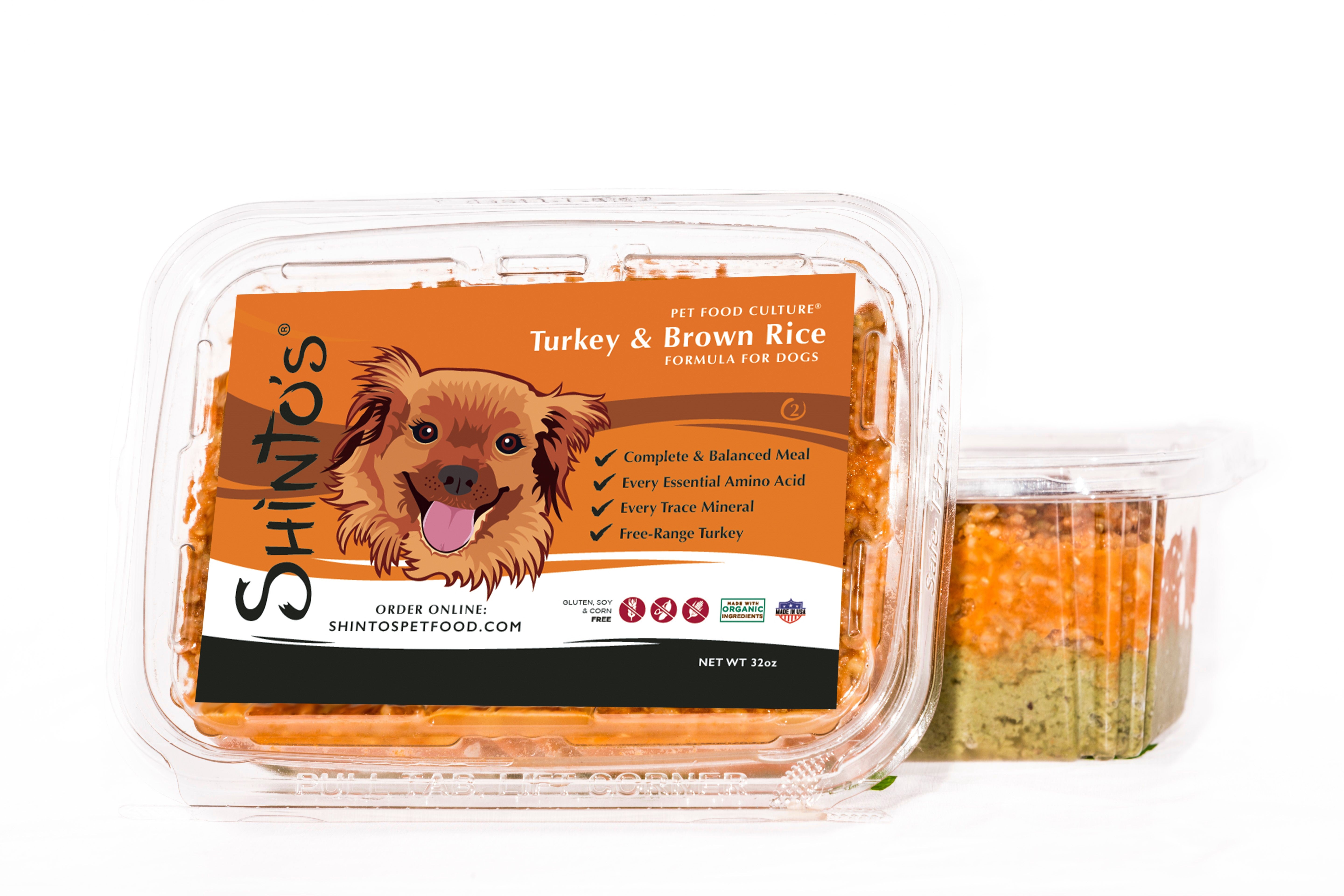 Shinto's Turkey & Brown Rice Formula - For Dogs