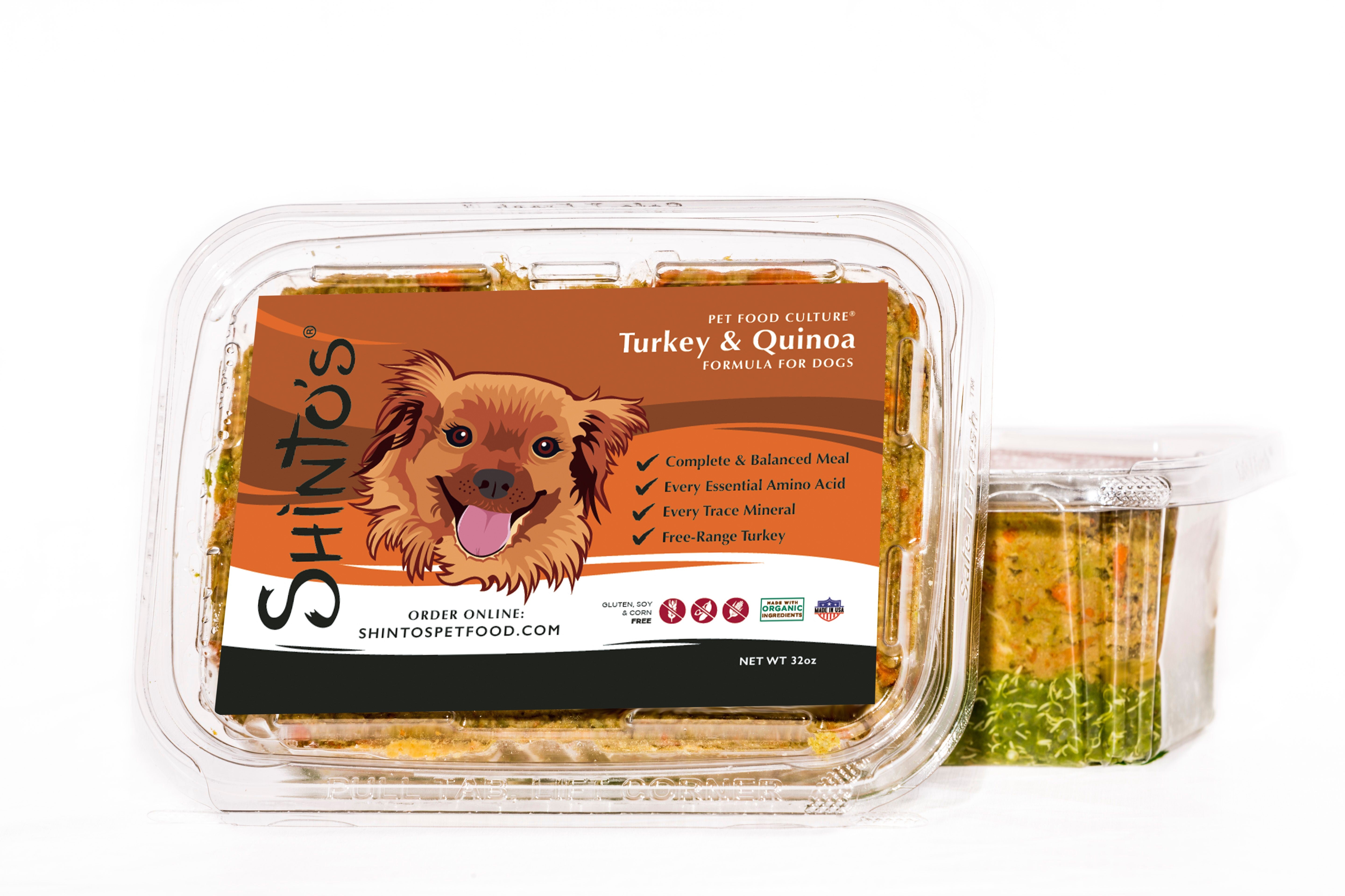 Shinto’s Turkey & Quinoa Formula for Dogs – Premium, Balanced, & Natural Dog Food