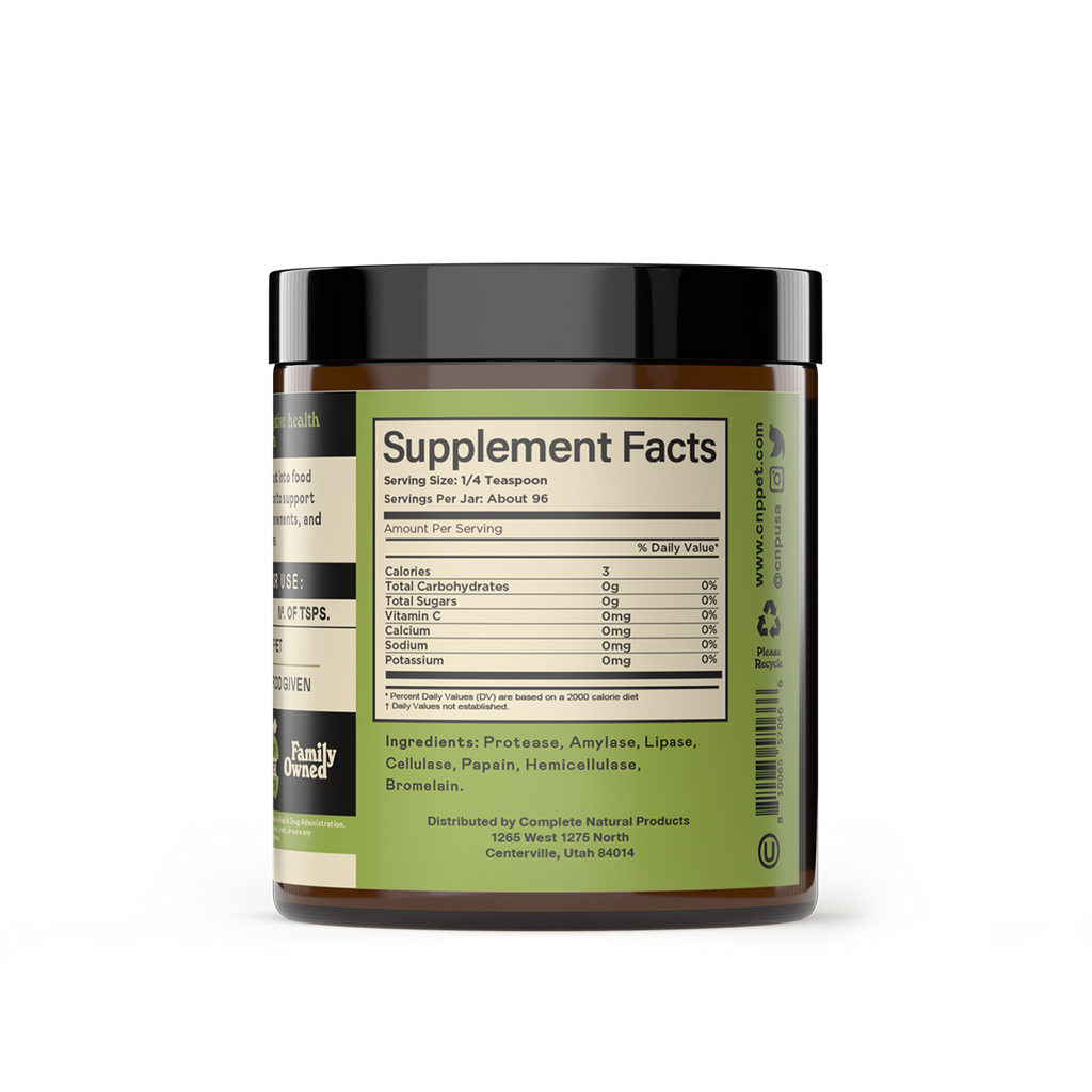 Digestive Enzymes for Dogs and Cats