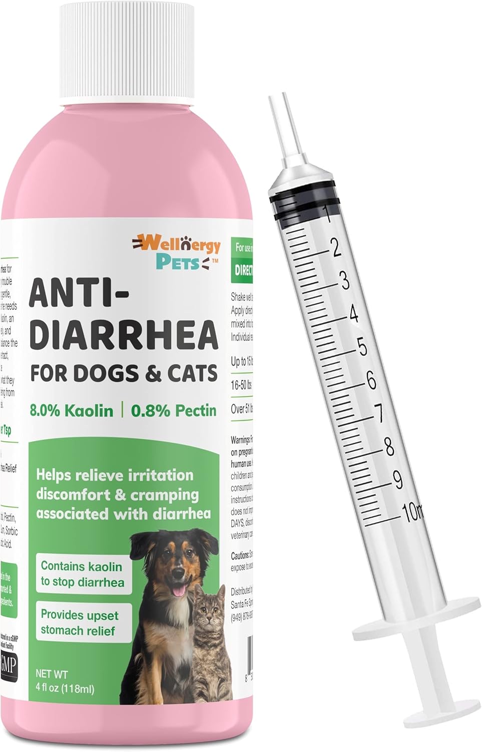Wellnergy Pets- Anti-Diarrhea for Dogs and Cats