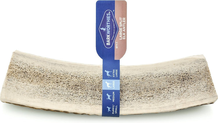 BarkWorthies Large Split Elk Antler