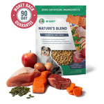 Dr. Marty Nature’s Blend Grass-Fed Lamb, Venison, Beef & Wild-Caught Mackerel Freeze-Dried Dog Food – 16 oz
