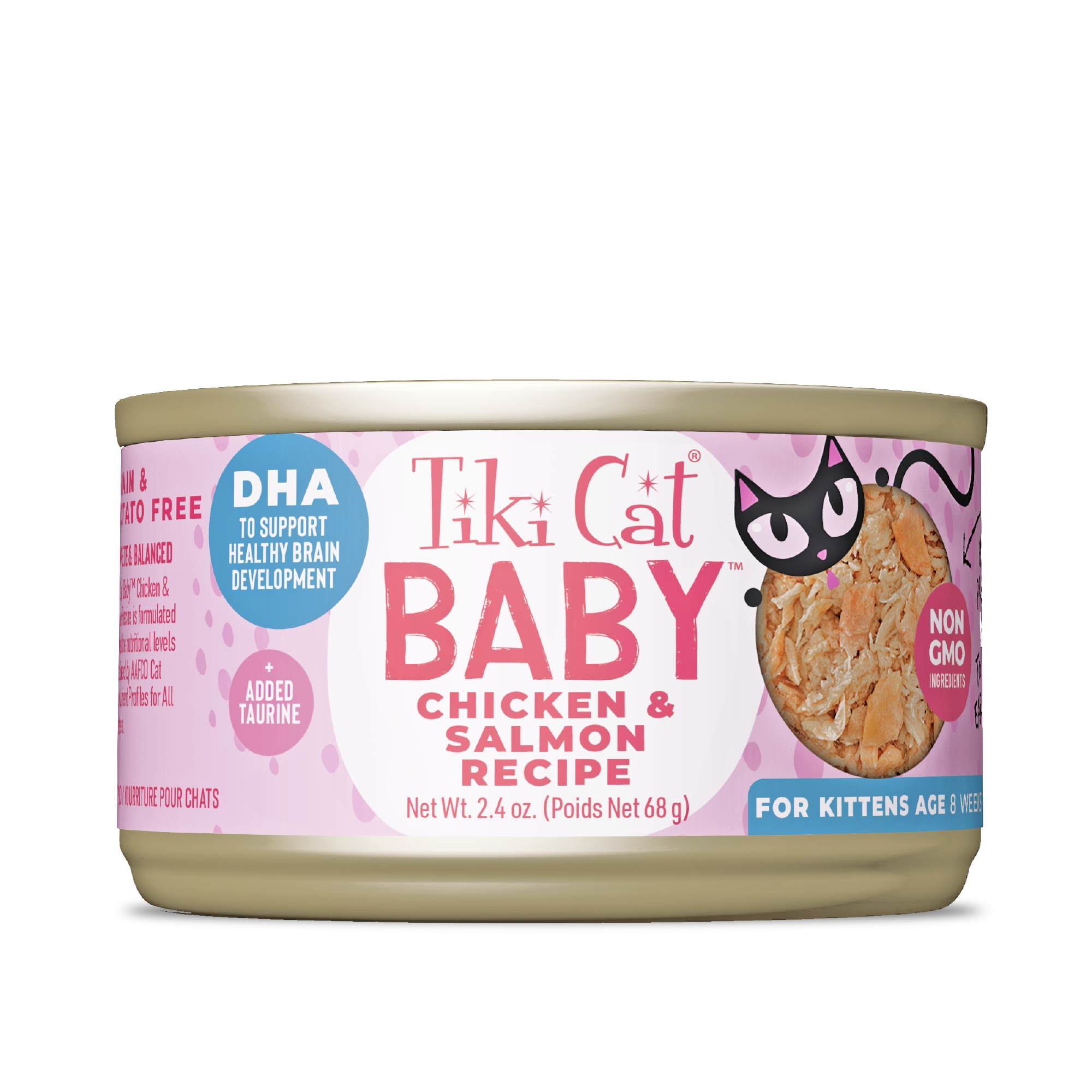 Tiki Cat BABY | Chicken & Salmon Recipe | 2.4 oz