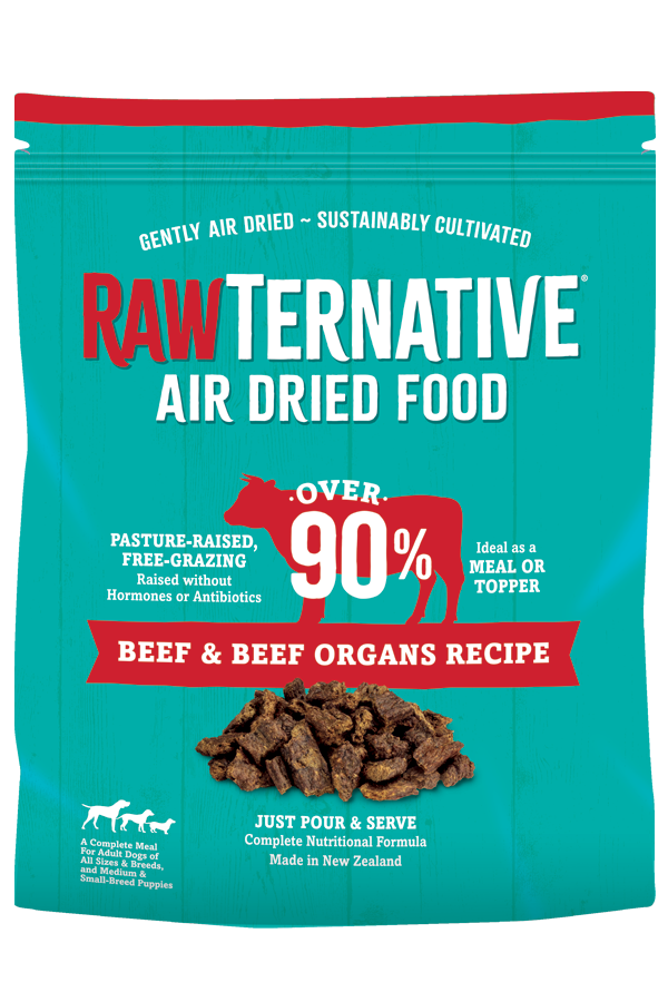 RawTernative Air-Dried Food | Beef & Beef Organs