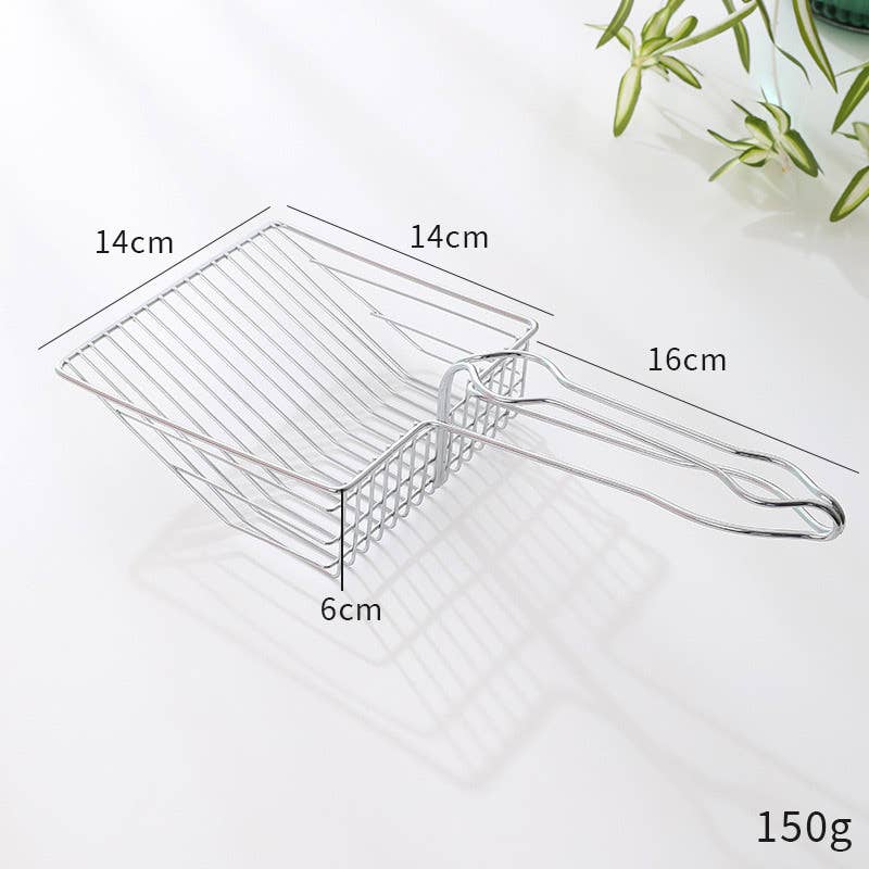 Pet Food Culture Stainless Steel Cat Litter Scoop